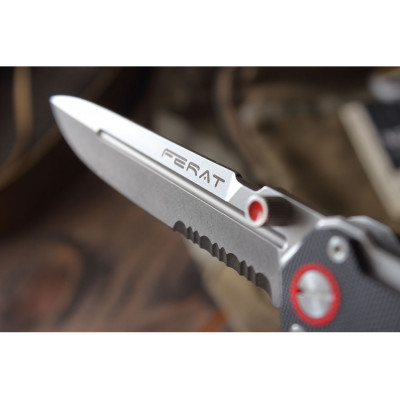 MB006 Mr.Blade Ferat Stonewashed Serrated