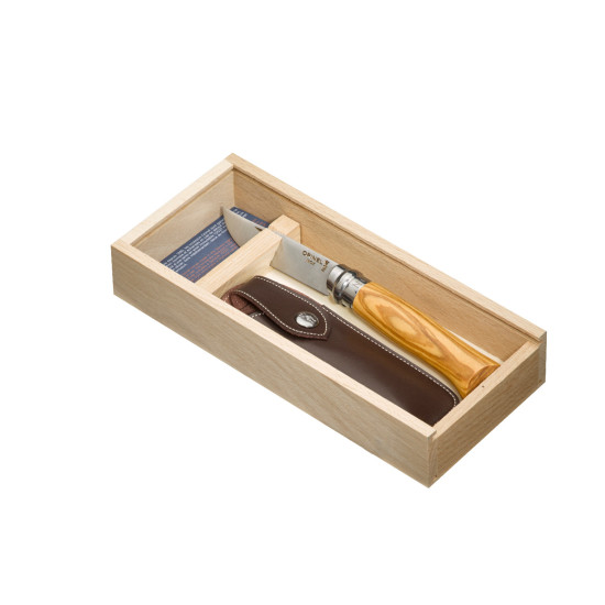 001004 Opinel no.08 Maslina (GiftBox)
