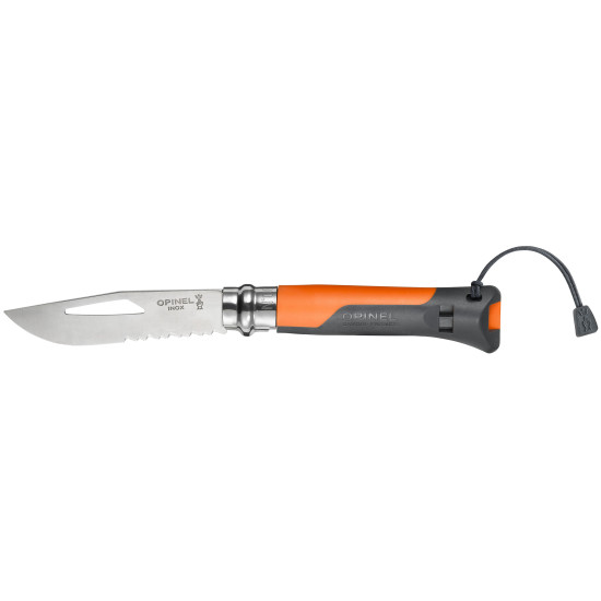 001577 Opinel Outdoor Orange no.08