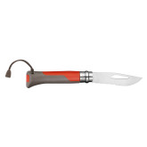 001714 Opinel Outdoor Red no.08