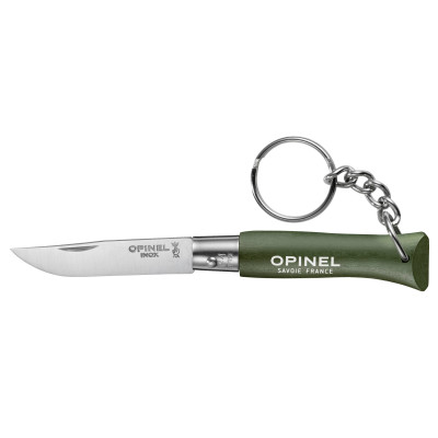 002054 Opinel Keychain N°04 Khaki