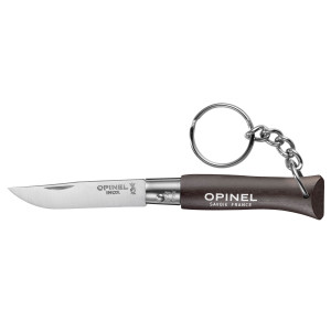 002268 Opinel Keychain N°04 Brown