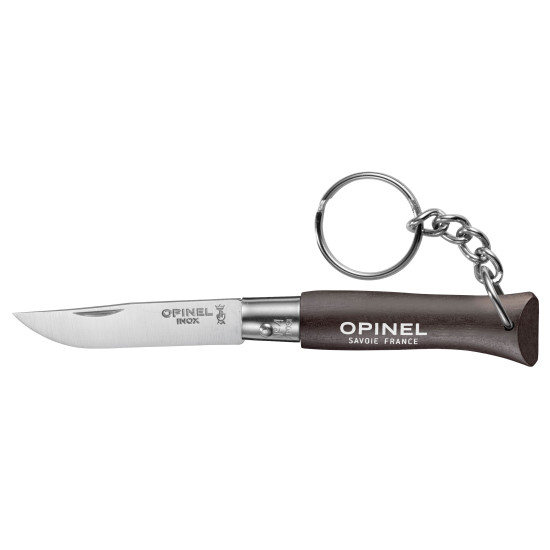 002268 Opinel Keychain N°04 Brown