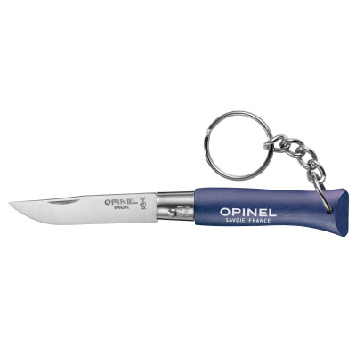 002269 Opinel Keychain N°04 Blue