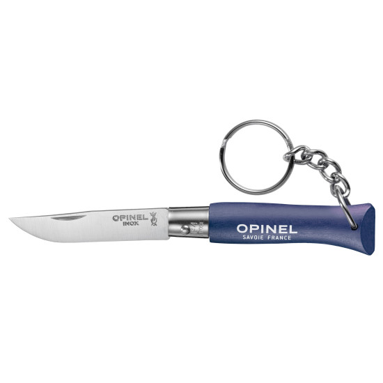 002269 Opinel Keychain N°04 Blue