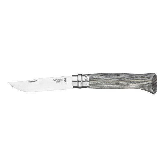 002389 Opinel Limited Edition Laminated Birch No.08 - siva