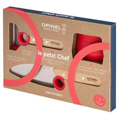 003112 Opinel Le Petit Chef (crveni)
