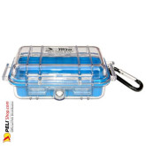 1010 Peli Micro Case Transparent Blue