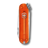 0.6223.T82G Victorinox Classic - Fire Opal (Transparent Orange)
