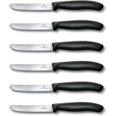 6.7833.6 Victorinox set 6 kuhinjskih nožića (crni)