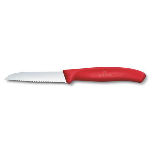 6.7431.C1 Victorinox kuhinjski nazubljeni nožić 8cm (crveni) 6.7431.C1 Victorinox kuhinjski nazubljeni nožić 8cm (crveni)