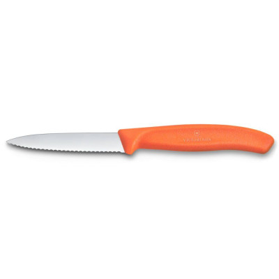6.7639.C1 Victorinox kuhinjski nazubljeni nožić 8cm (narančasti)