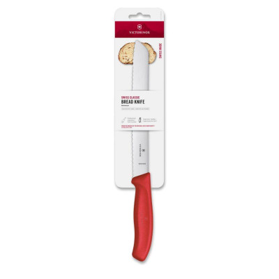 6.8631.21C1B Victorinox nazubljeni nož 21cm (crveni)