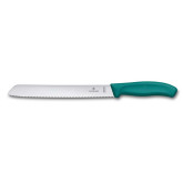 6.8634.21C1B Victorinox nazubljeni nož 21cm (zeleni)