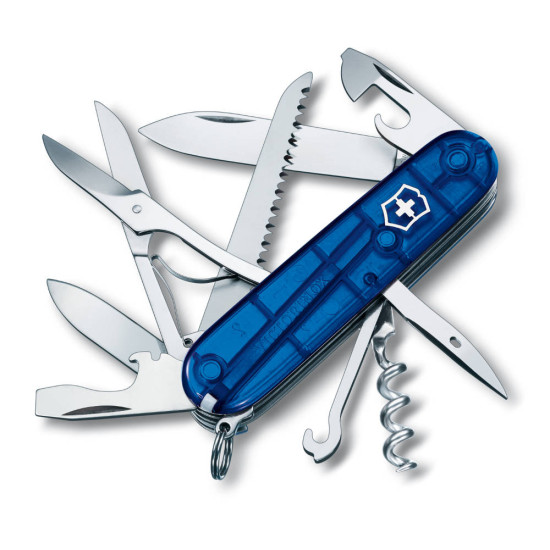 1.3713.T2 Victorinox Huntsman Transparent Blue